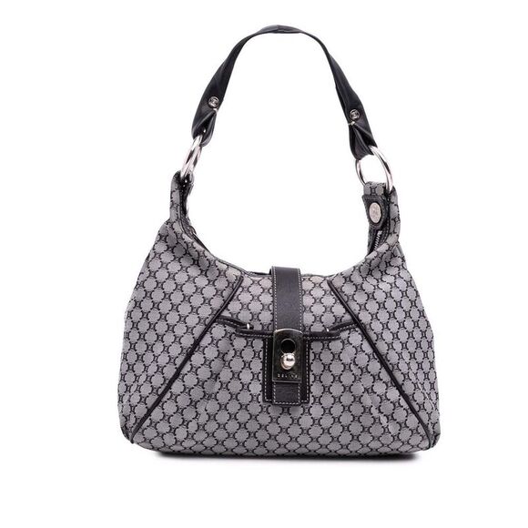 Pre Loved celine Women Gray Shoulder Bag - Picture 1 of 8